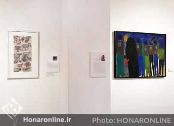 نمایشگاه گروهی هنرمندان خودآموخته در گالری لاله