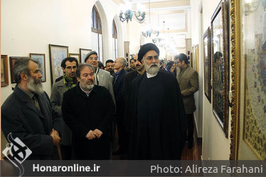 افتتاحیه دهمین دوسالانه ملی نگارگری ایران