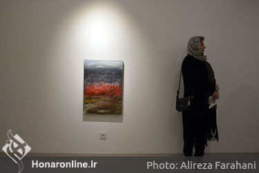 نمایشگاه نقاشی های سامان فرهنگی در گالری دید