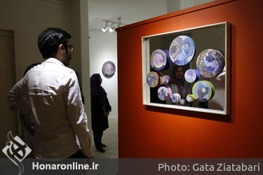 نمایش نقاشی های مهتاب مولوی در گالری مهروا