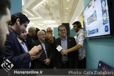 حضور علی مرادخانی در یازدهمین نمایشگاه بین‌المللی رسانه‌های دیجیتال 