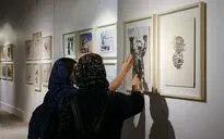 نمایشگاه آثار بیژن صفاری با همکاری هنرمندان معاصر در  گالری وی