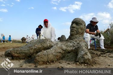 دومین جشنواره ملی مجسمه‌های نمکی نهبندان/ 2