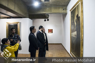 نمایشگاه نقاشی‌های حسن روالامین در گالری فرهنگسرای نیاوران