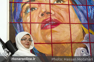نمایشگاه نقاشی های سمانه احسانی نیا در گالری شماره 2 فرهنگسرای نیاوران