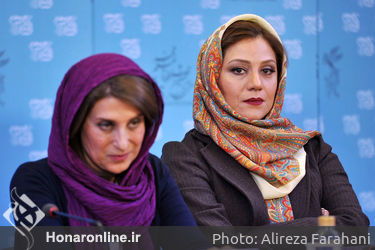 نشست خبری فیلم سینمایی آباجان در روز چهارم سی و پنجمین جشنواره فیلم فجر در مرکز همایش های برج میلاد (11)