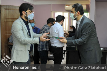 بازدید معاون امور هنری وزارت ارشاد و مدیرعامل بنیاد رودکی از هنرآنلاین