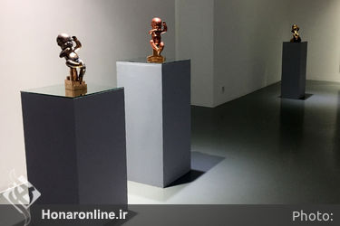 نمایشگاه مجسمه‌های سپیده نوری در گالری اعتماد