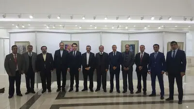 Works by master miniaturist Mahmud Farshchian showcased in Nakhchivan 