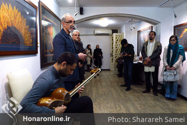 نمایشگاه آثار عباس رحیمی در گالری ترانه باران 