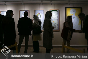 نمایشگاه نقاشی بهرام دبیری در گالری گلستان
