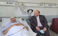  عیادت مدیرعامل صندوق اعتباری هنر از محمد فیلی