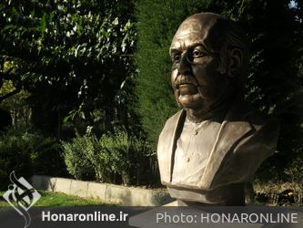 رونمائی از سردیس هنرمندان معاصر در باغ هنرمندان