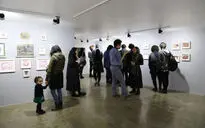 افتتاحیه نمایشگاه میرمحمد فتاحی در گالری زیرزمین دستان