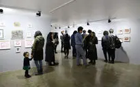 افتتاحیه نمایشگاه میرمحمد فتاحی در گالری زیرزمین دستان