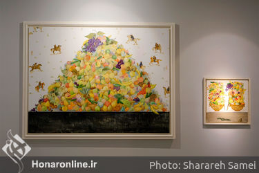 نمایشگاه نقاشی های «جواد نوبهار»  با عنوان «خنجرها سایه ندارند» در گالری ساربان