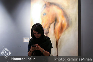 نمایشگاه نقاشی های مهناز بهرام نیا در گالری نگر