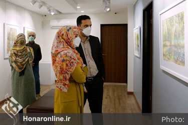 نمایشگاه نقاشی‌های نرگس عباسی در نگارخانه بهارک