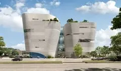 طراحی موزه‌ای که از ادوار زمین‌شناسی الهام گرفته است