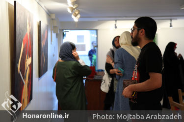 نمایشگاه آثار مریم درویش در گالری گلستان