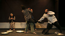 The Bread Committee Playing on Stage