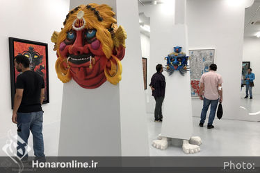 نمایشگاه آثار علی اکبر صادقی در گالری مدار موازی