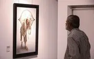 نمایشگاه «نقاش سرزمین زخمی» افتتاح شد؛