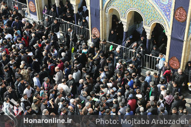 مراسم اربعین حسینی در حرم مطهر حضرت عبدالعظیم حسنی(ع)‎