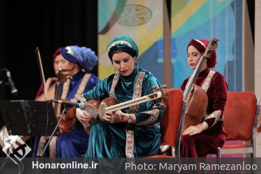 اجرای گروه خنیاگران مهر در چهارمین شب جشنواره موسیقی فجر - ایوان شمس