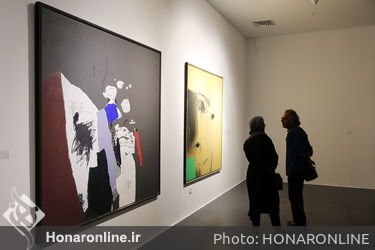 نمایشگاه نقاشی های نصرت الله مسلمیان در گالری ایرانشهر