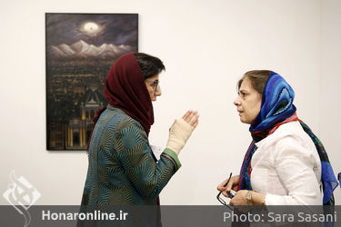 افتتاحیه‌ی نمایشگاه نقاشی‌های ثمیلا امیرابراهیمی در گالری هور