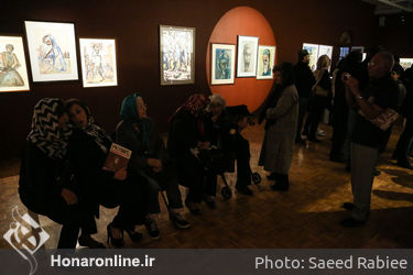 افتتاح نمایشگاه نقاشی های هوشنگ پزشک‌نیا در گالری شهریور
