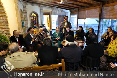 مراسم اهدای لوح به شرکت کنندگان نمایشگاه آینه دار دوران