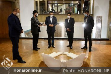 افتتاحیه یازدهمین دوسالانه ملی سرامیک ایران در فرهنگسرای نیاوران