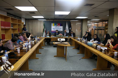 نشست خبری مدیر کل مرکز هنرهای تجسمی با اصحاب رسانه