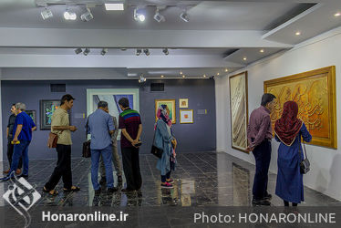 نمایشگاه گروهی نقاشی خط به نام "خط آزاد" در گالری آرتیبیشن