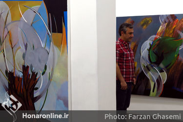 نمایشگاه نقاشی‌های مرتضی اسدی در گالری آریا 