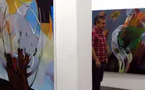 نمایشگاه نقاشی‌های مرتضی اسدی در گالری آریا 