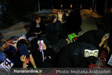 مراسم احیای شب 21 ماه مبارک رمضان - گلزار شهدای بهشت زهرا (س)