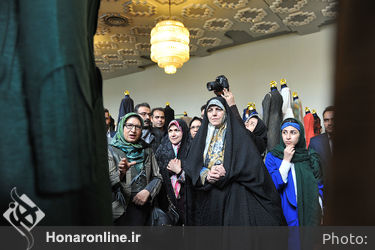 بازدید شهیندخت مولاوردی از نمایشگاه جشنواره بین‌المللی مد و لباس فجر در تالار وحدت
