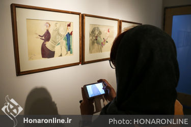 نمایشگاه نقاشی‌های نرگس موسوی در طراحان آزاد