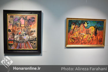 نمایشگاه گروهی آثار فیگوراتیو بزرگان هنر ایران در گالری فرمانفرما