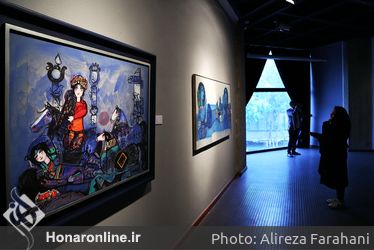 نمایشگاه آثار ناصر اویسی در موزه هنرهای معاصر