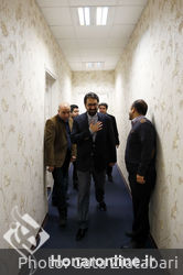 بازدید سید محمد مجتبی حسینی از تمرینات ارکستر سمفونیک تهران