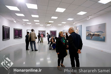 افتتاحیه نمایشگاه گروهی نقاشی انجمن نقاشان ایران در خانه هنرمندان 