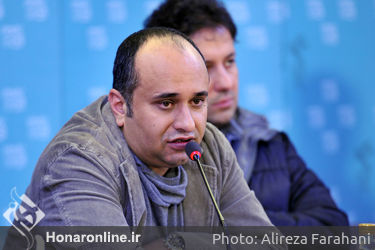 نشست‌ خبری فیلم سینمایی سارا و آیدا در روز هفتم سی و پنجمین جشنواره فیلم فجر در مرکز همایش های برج میلاد (3)
