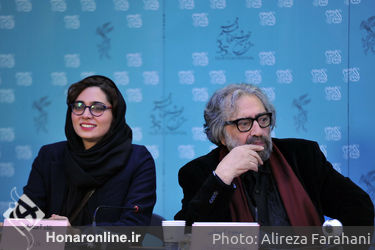 نشست‌ خبری فیلم سینمایی قاتل اهلی در روز هفتم سی و پنجمین جشنواره فیلم فجر در مرکز همایش های برج میلاد (4)