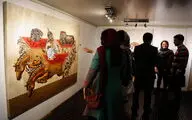 منتخبی از آثار نمایشگاه‌های گالری سیحون در سال 96