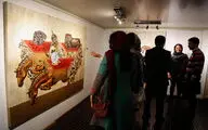 منتخبی از آثار نمایشگاه‌های گالری سیحون در سال 96