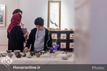 نمایشگاه آثار نقاشی و سرامیک چیبا میاماتو در خانه سرامیک فرزانه 